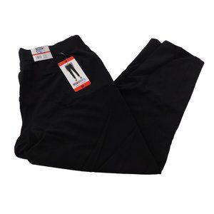 32 Degrees Cool Women's Medium Pants Ankle Length Black Elastic Waist Soft